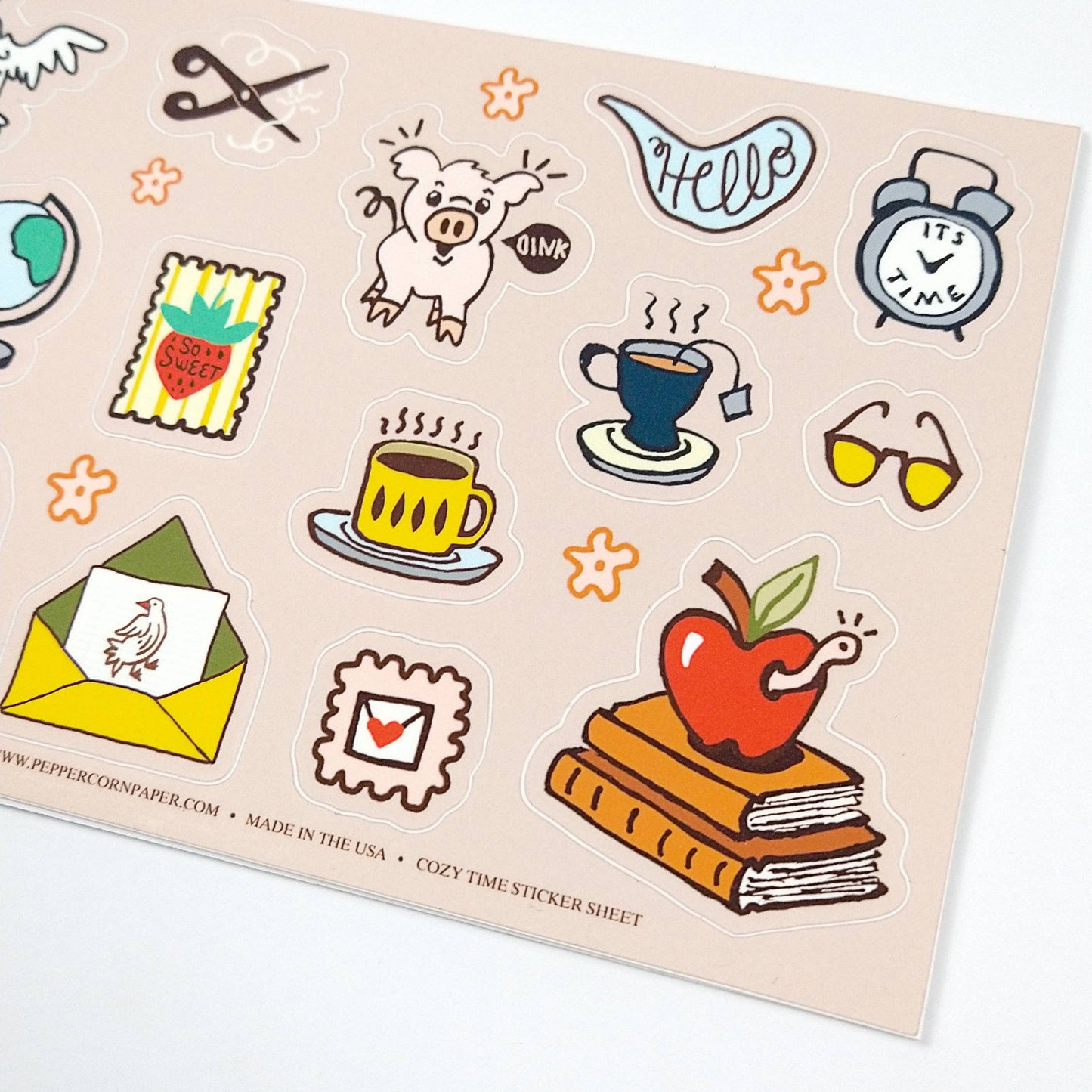 Cozy Time Sticker Sheet
