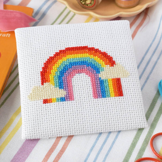 Over the Rainbow Mini Cross Stitch Kit