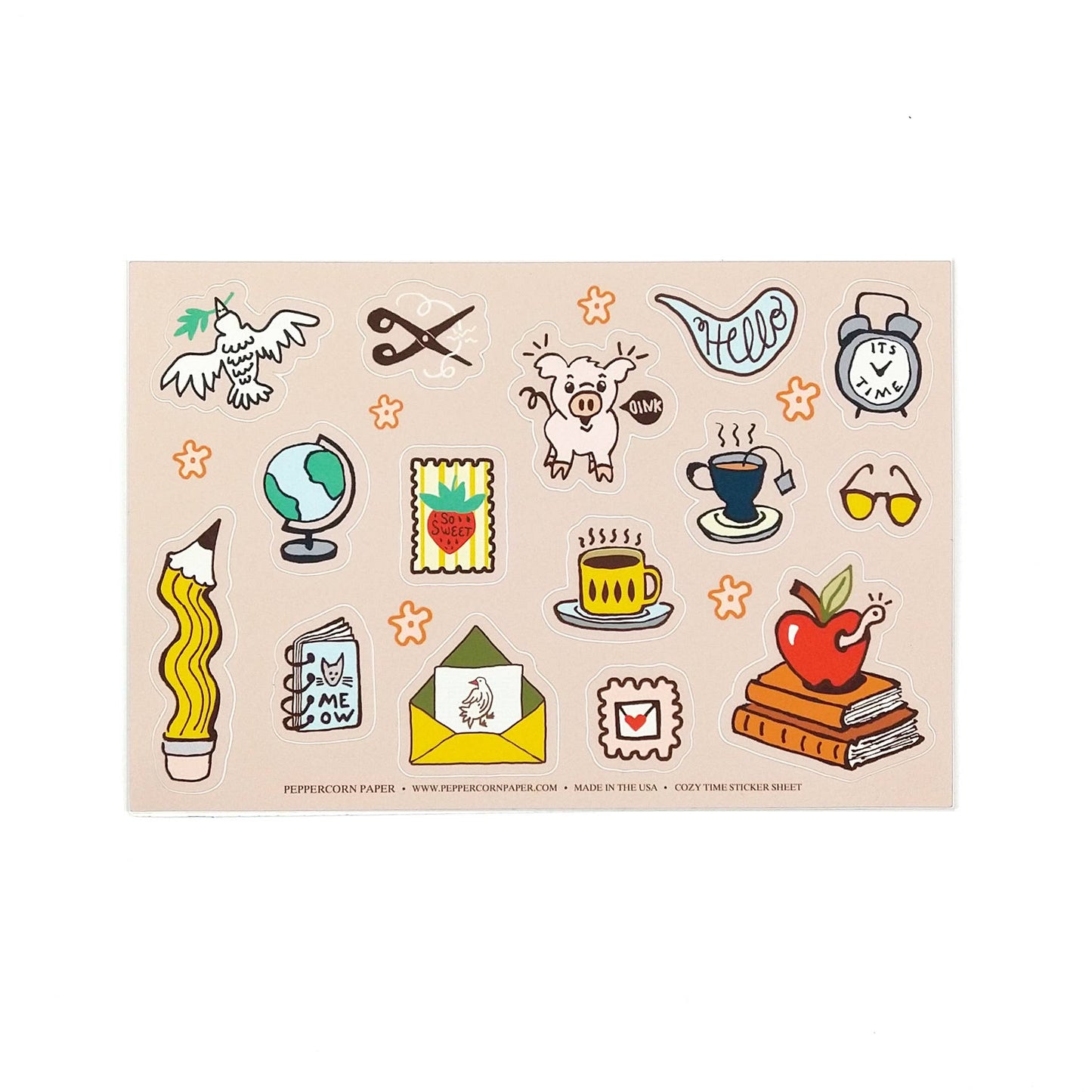 Cozy Time Sticker Sheet