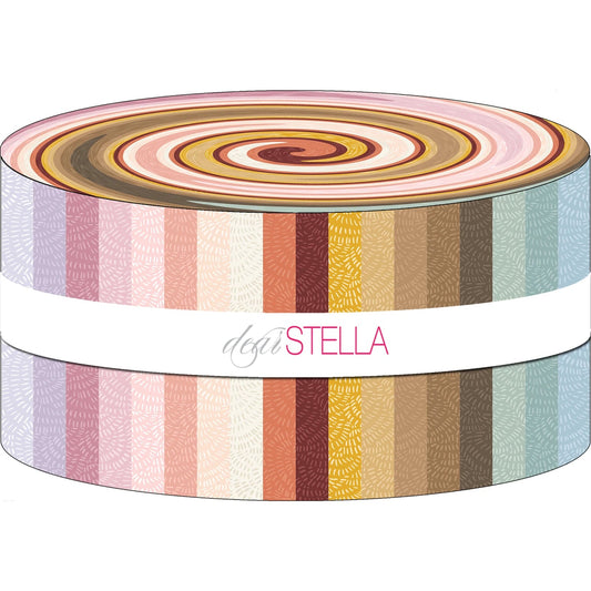 Dear Stella Crimp Jelly Roll 2.5in Strips (40pc) - homesewn
