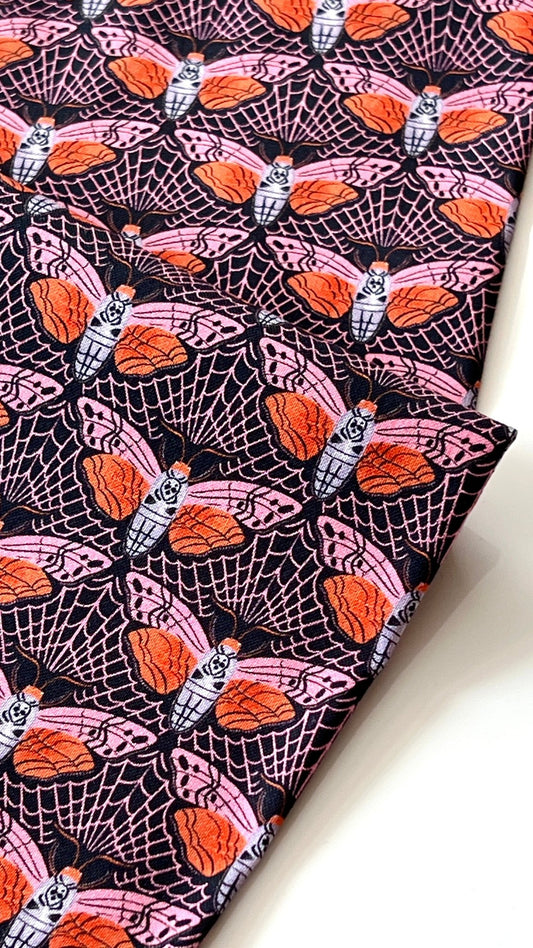 Death's Head Moth - Mystery at Moonstone Manor - Cloud9 Organic - homesewn