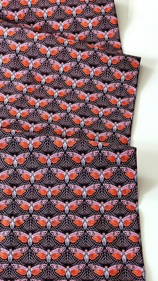 Death's Head Moth - Mystery at Moonstone Manor - Cloud9 Organic - homesewn