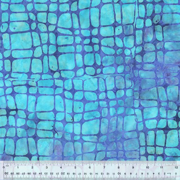 Deco Lines - Cornflower - Splash - QE6 - homesewn