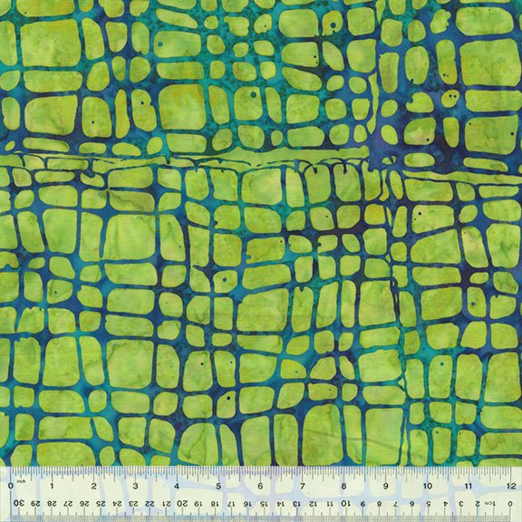 Deco Lines - Green - Splash - QE6 - homesewn