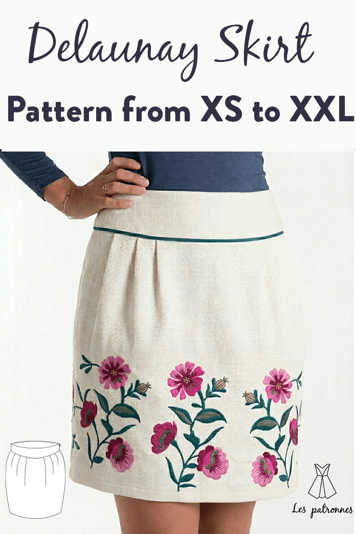 Delaunay Skirt PDF DOWNLOAD - homesewn