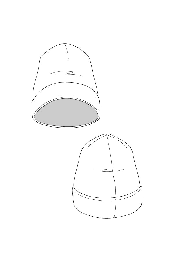 DELIA beanie - PDF PATTERN - homesewn