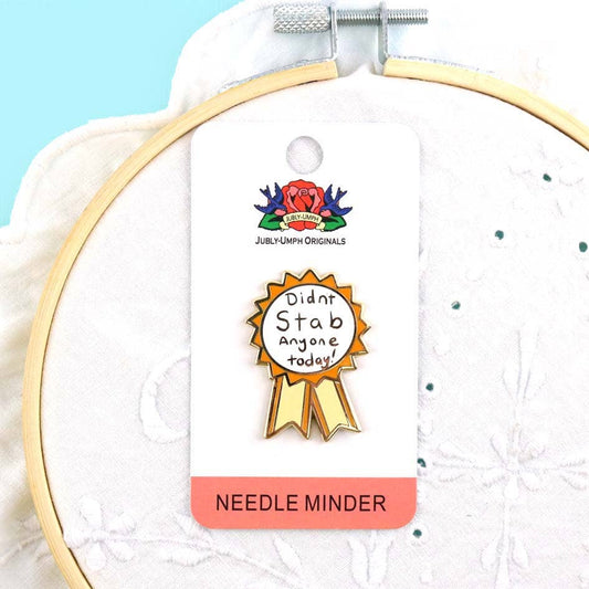 Didn't Stab Anyone Today Needle Minder - homesewn