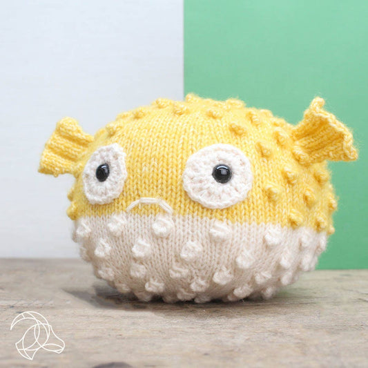 DIY Knitting Kit - Bart Blowfish - homesewn