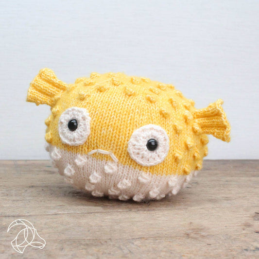 DIY Knitting Kit - Bart Blowfish - homesewn