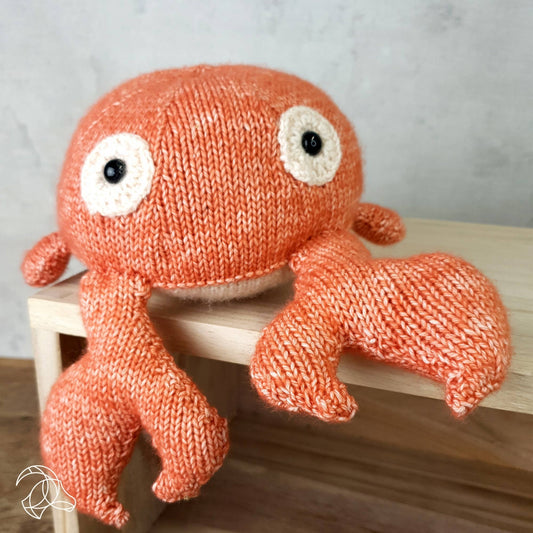 DIY Knitting Kit - Karel Crab - homesewn