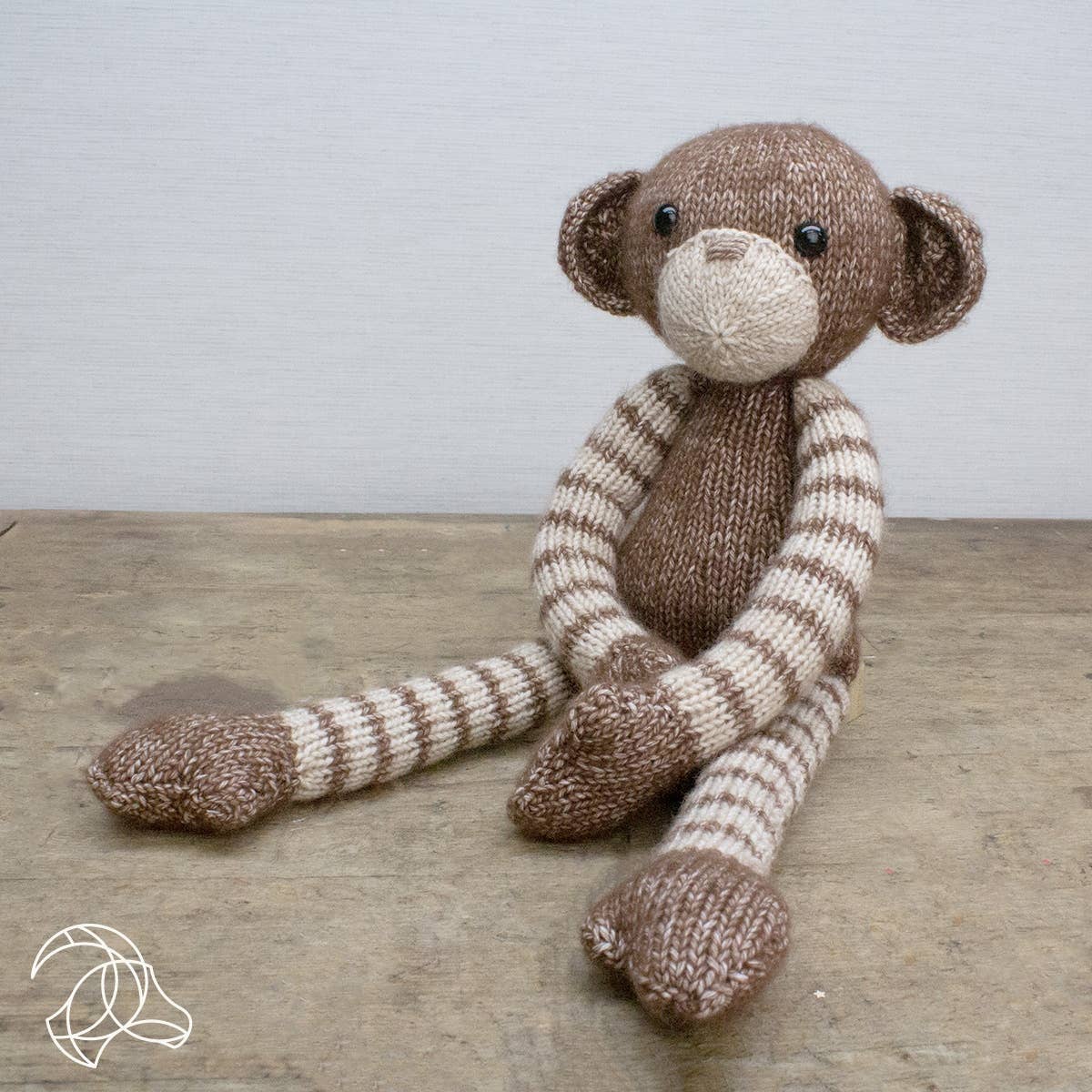 DIY Knitting Kit - Malinda Monkey - homesewn