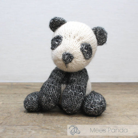 DIY Knitting Kit - Mees Panda - homesewn