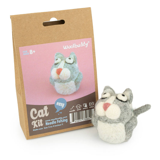 DIY Needle Felting Kit - Cat - homesewn