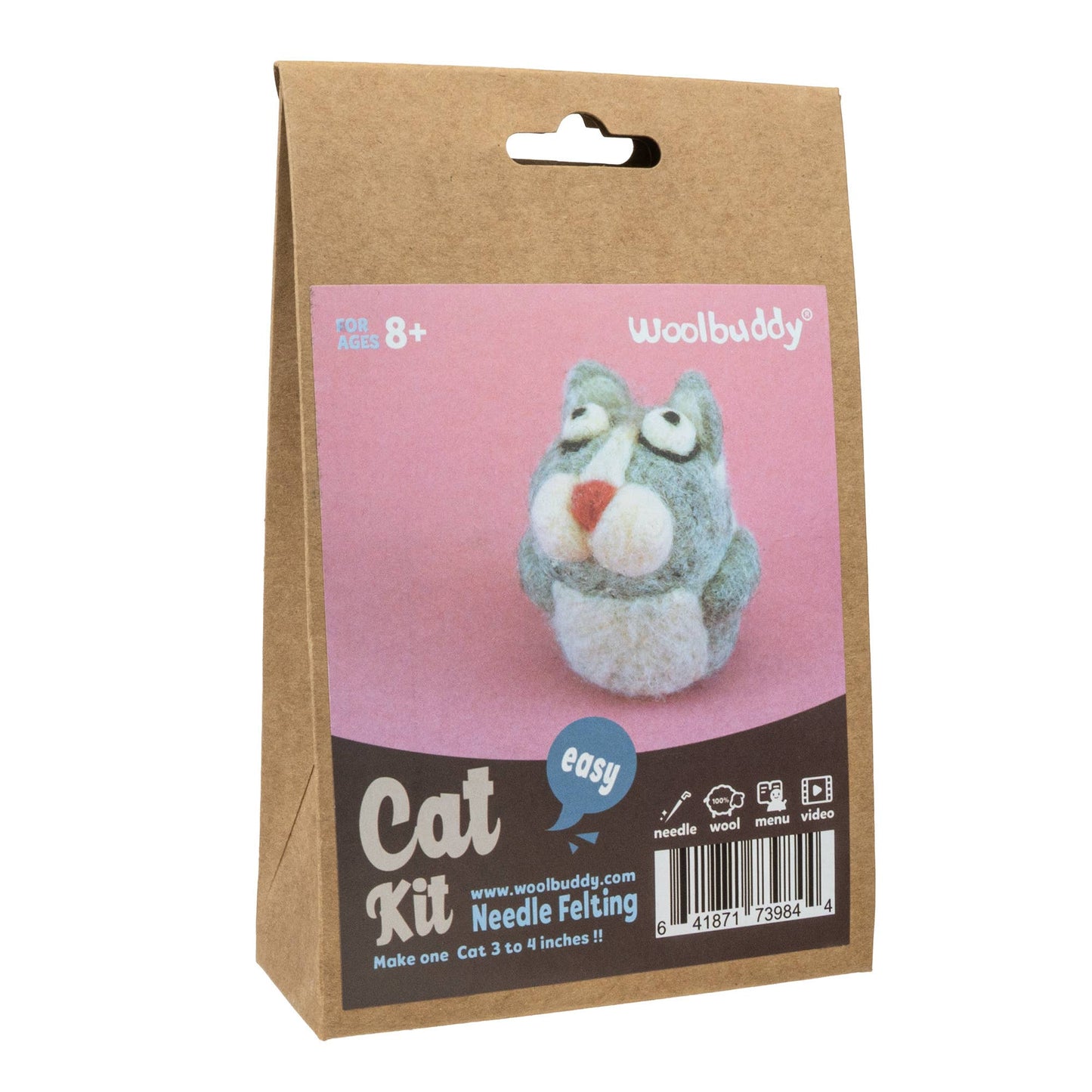 DIY Needle Felting Kit - Cat - homesewn
