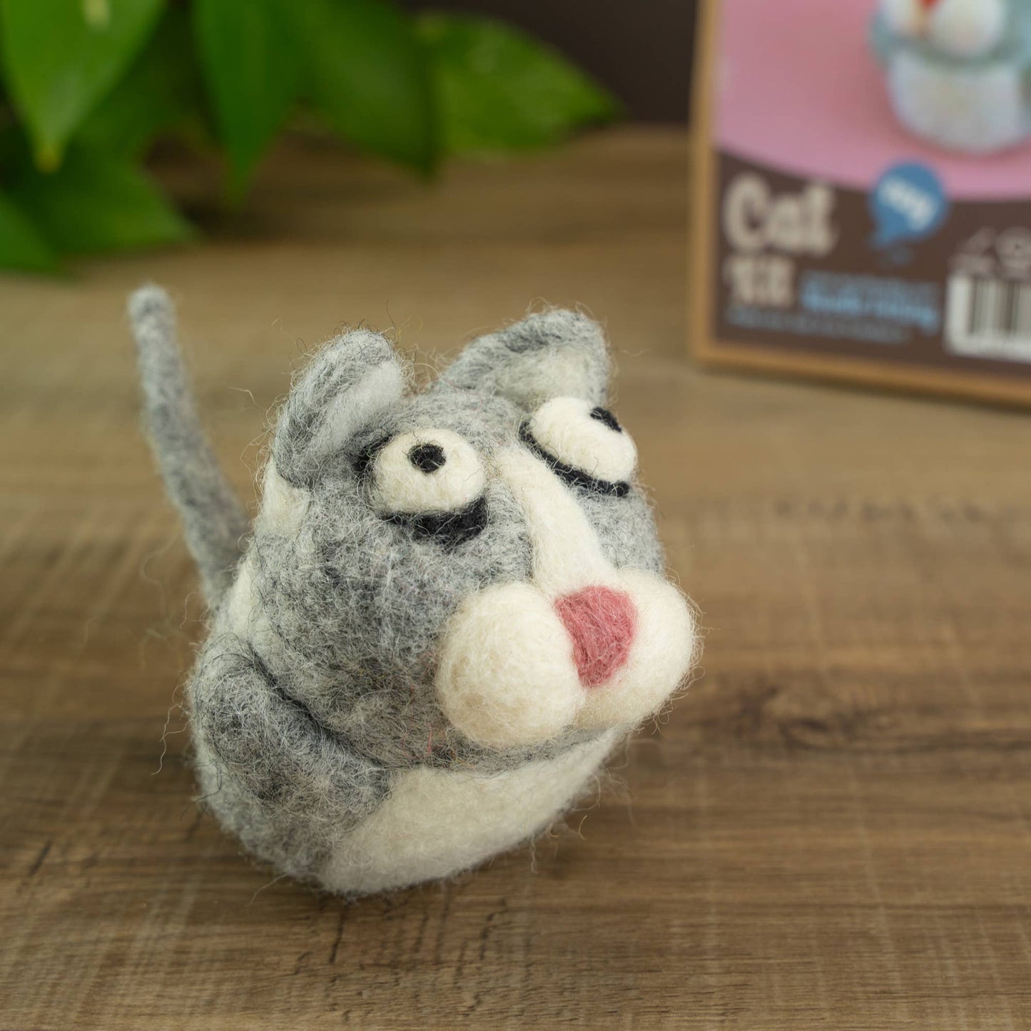 DIY Needle Felting Kit - Cat - homesewn