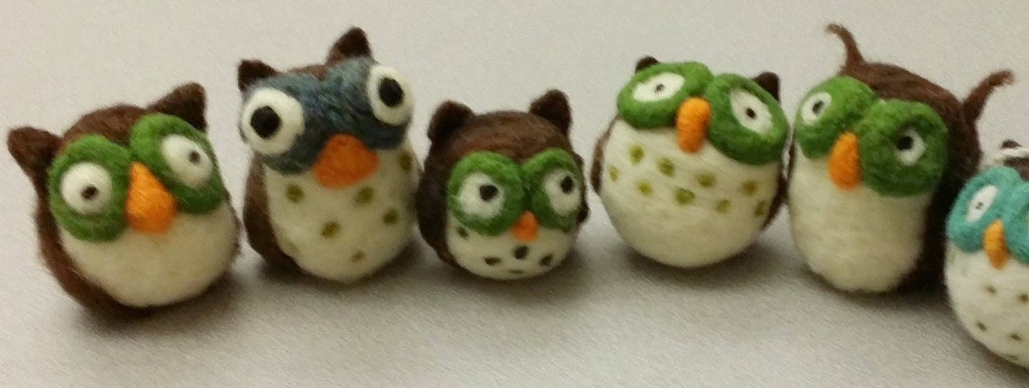 DIY Needle Felting Kit - Owl - homesewn