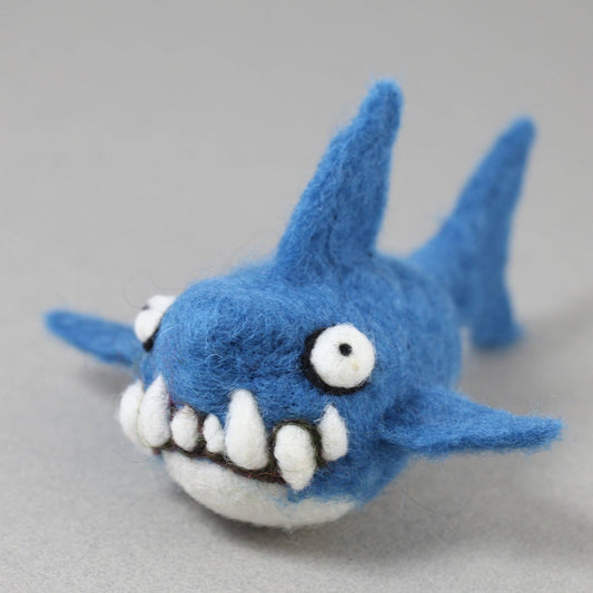 DIY Needle Felting Kit - Shark - homesewn