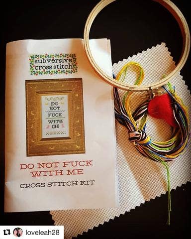 Do Not F*ck With Me - homesewn