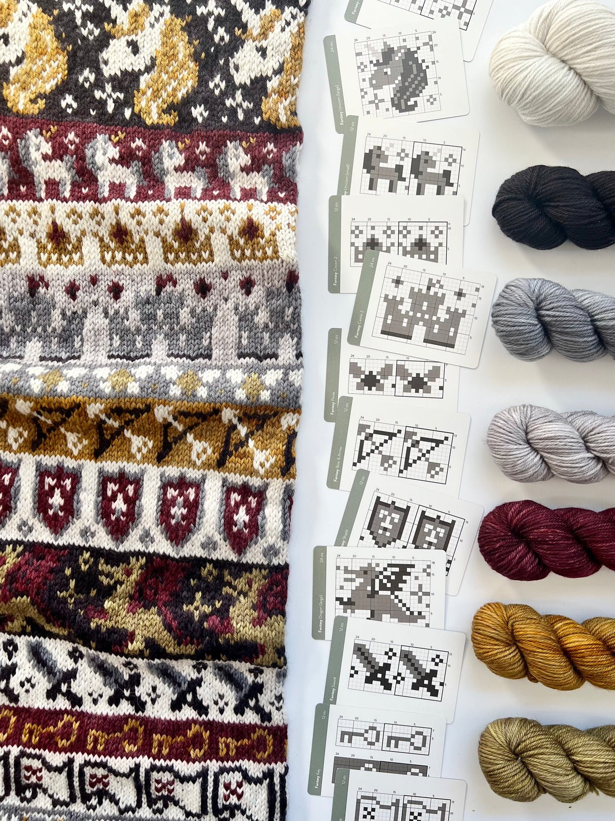 Doodle Card Deck - Fantasy - homesewn