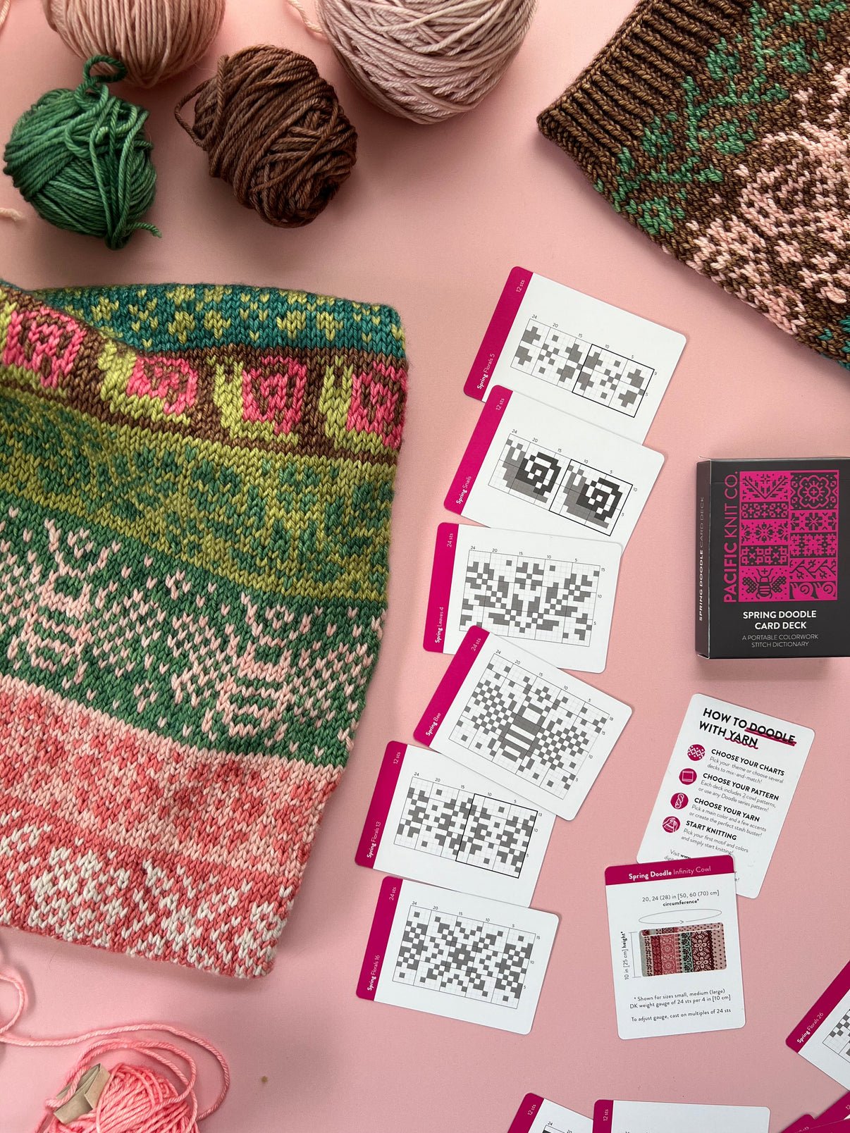 Doodle Card Deck - Spring - homesewn