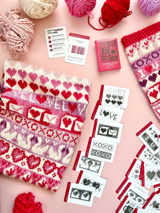 Doodle Card Deck - Valentine 2 Expansion - homesewn