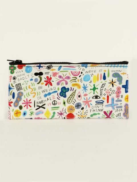 Doodle Party Pencil Case - homesewn