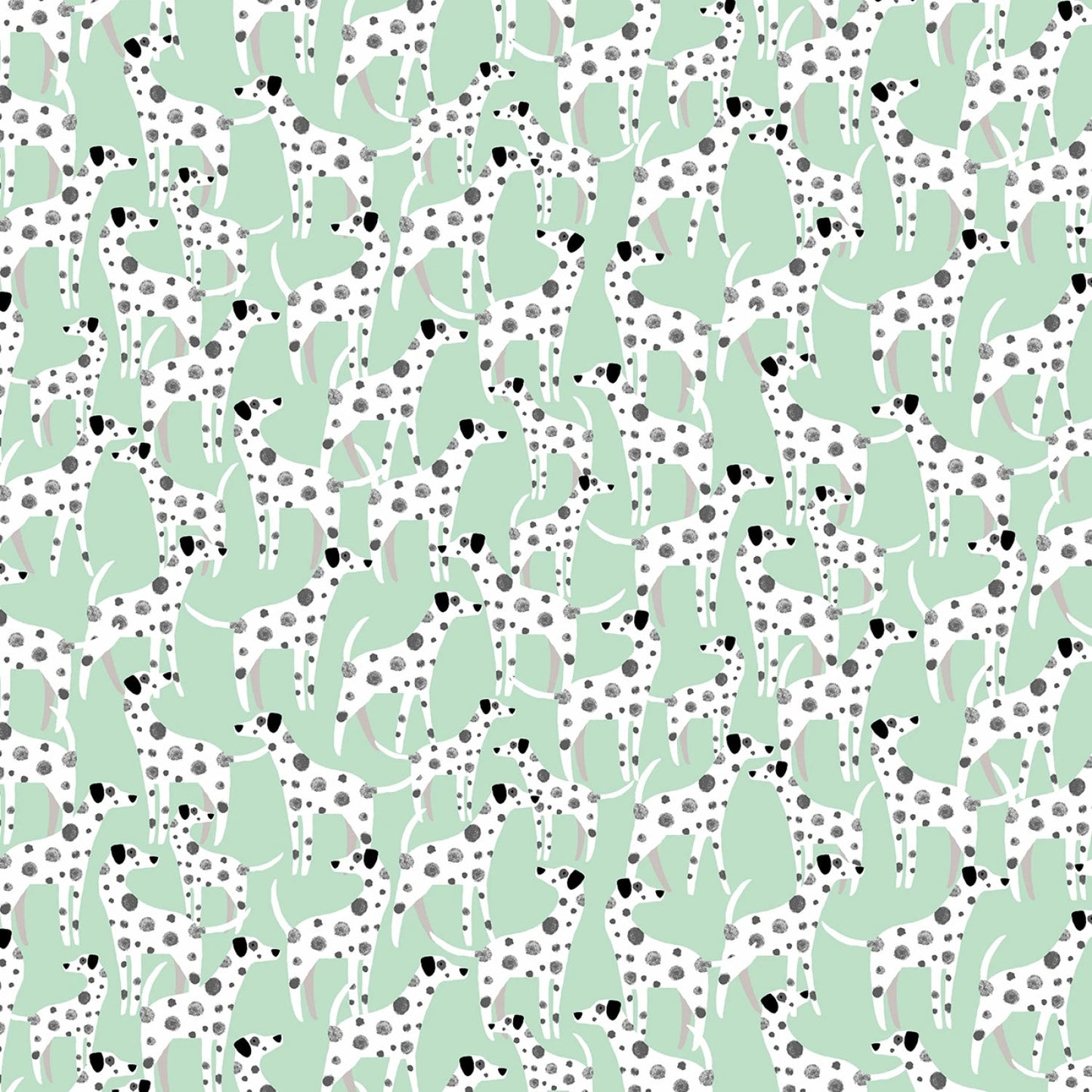 Dotty About You - Baltic - QUILTING COTTON/POPLIN - homesewn