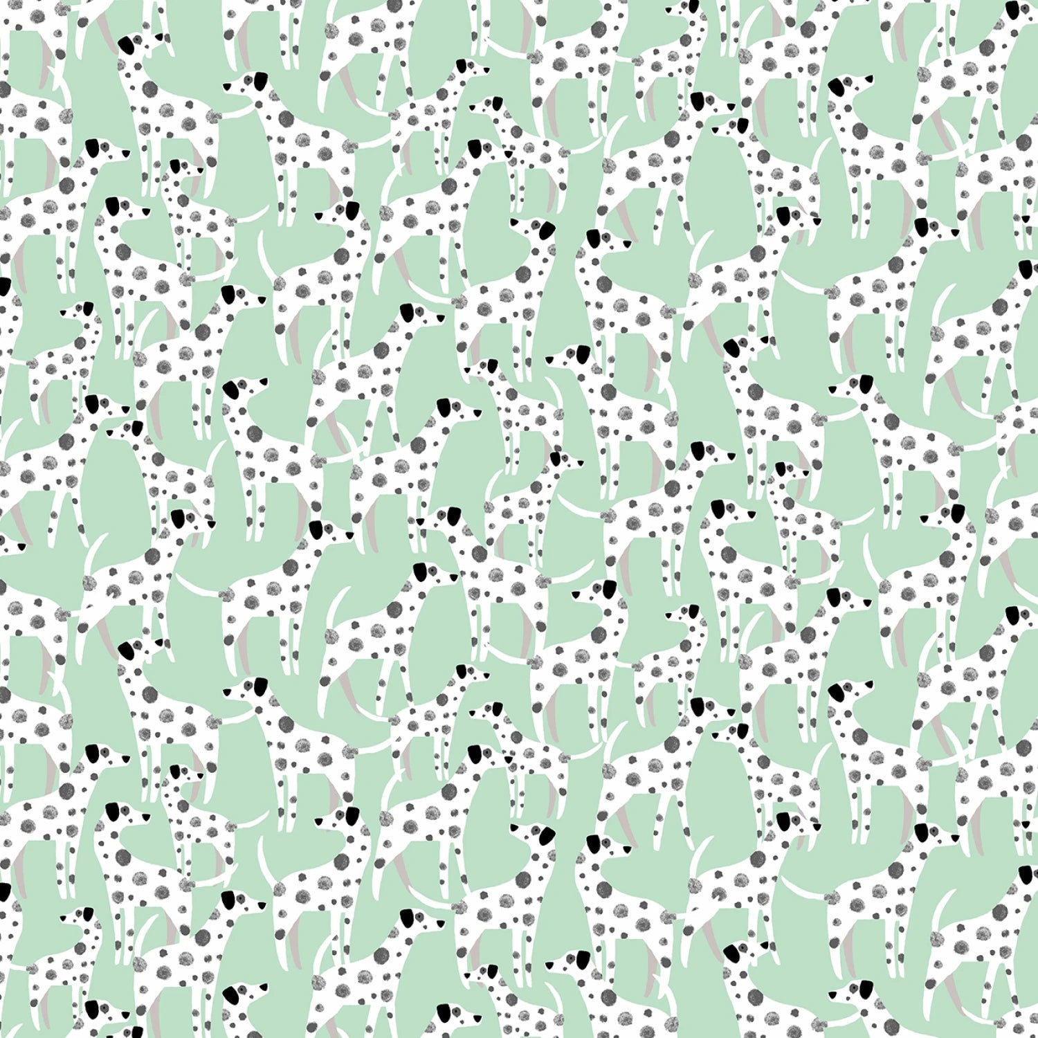 Dotty About You - Baltic - QUILTING COTTON/POPLIN - homesewn