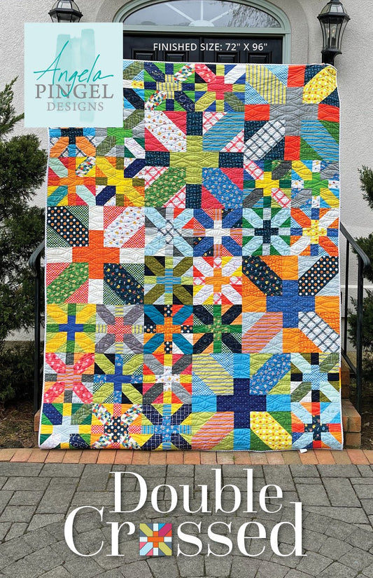 Double Crossed Quilt - Printed Pattern - homesewn
