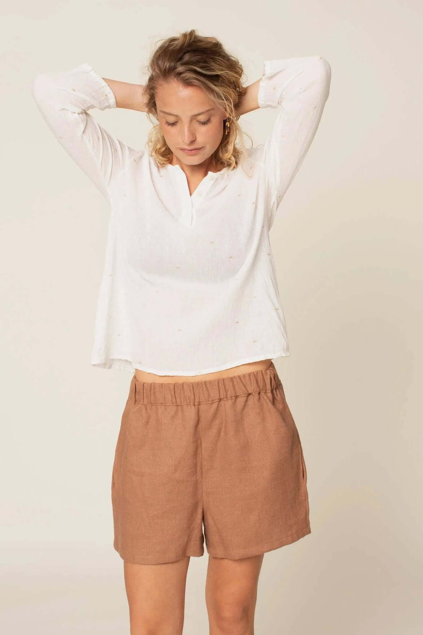 Double Gauze T-shirt Sewing Pattern PDF DOWNLOAD - homesewn