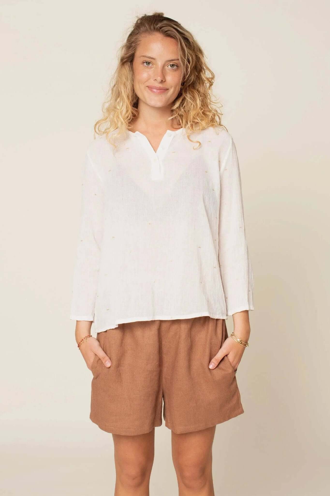Double Gauze T-shirt Sewing Pattern PDF DOWNLOAD - homesewn