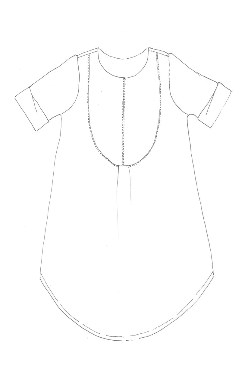 DRESS SHIRT 18-28 - PDF PATTERN - homesewn