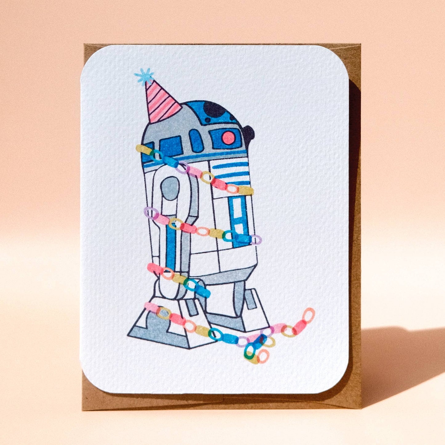 Droid Birthday Card - homesewn