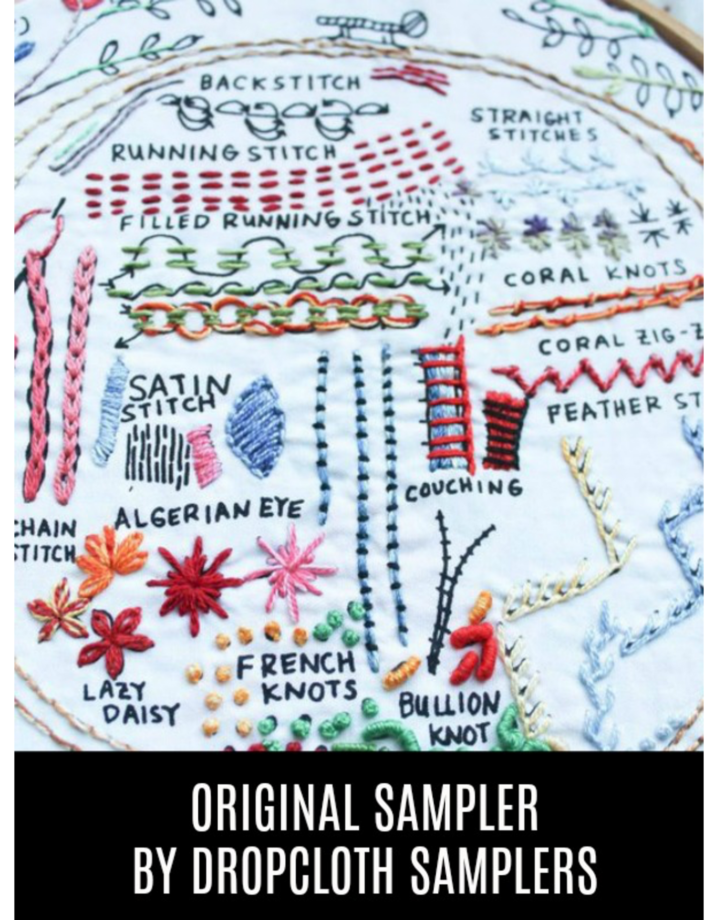 Original Sampler - Embroidery Project