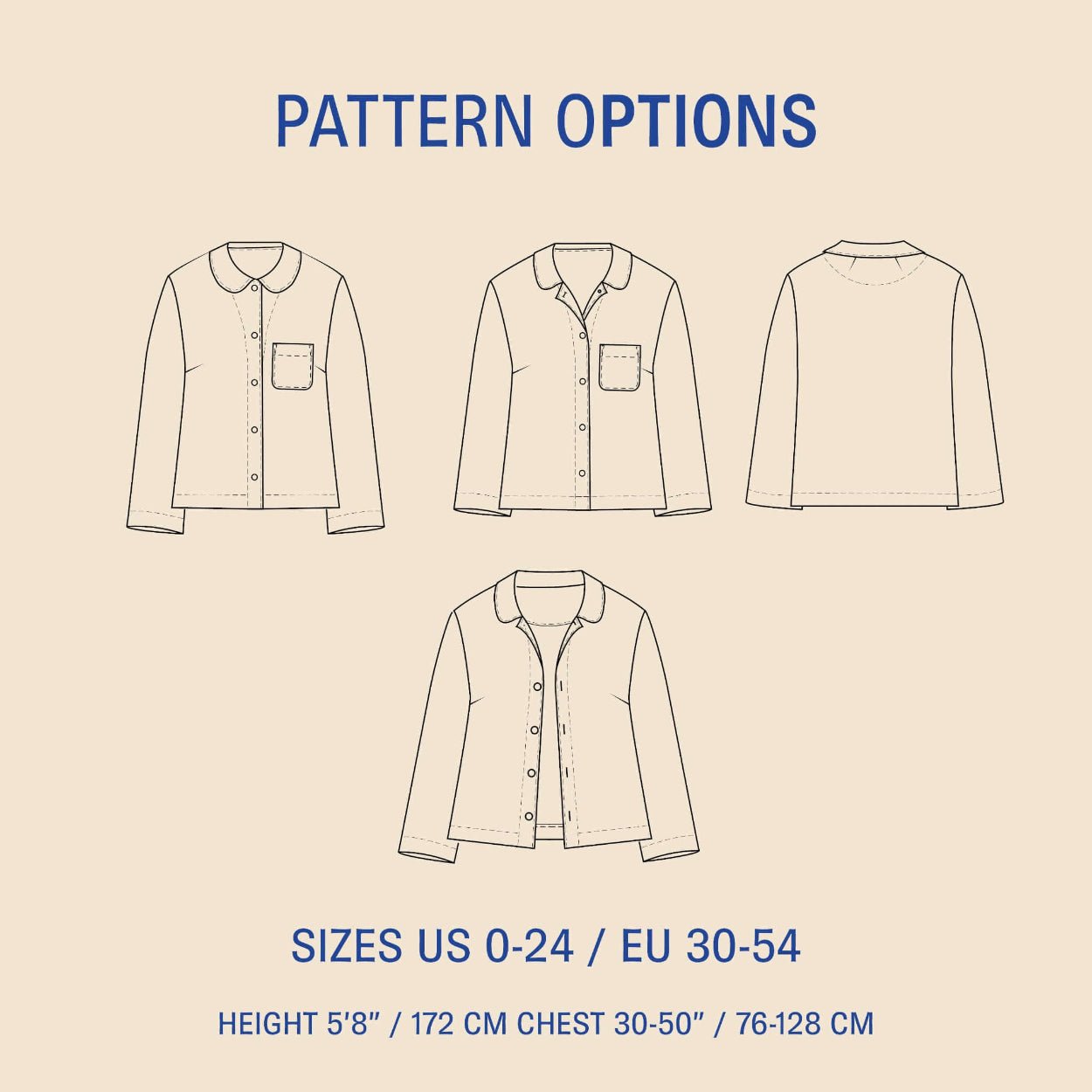 Dukke Blouse Sewing Pattern PDF DOWNLOAD - homesewn