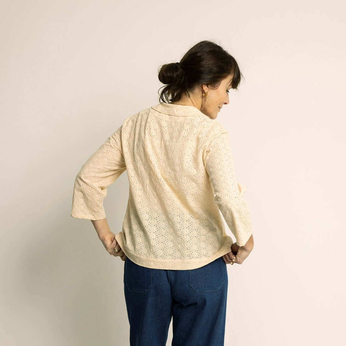 Dukke Blouse Sewing Pattern PDF DOWNLOAD - homesewn