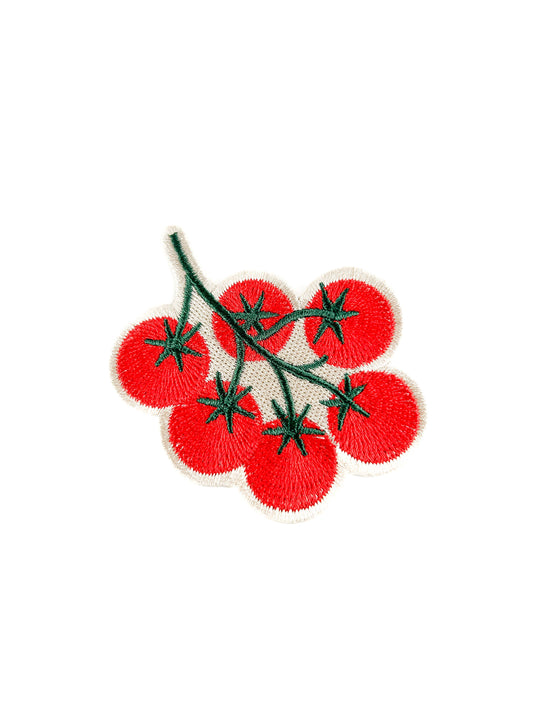 Tomato Vine Embroidered Patch Garden Lover Iron On Patch Hat