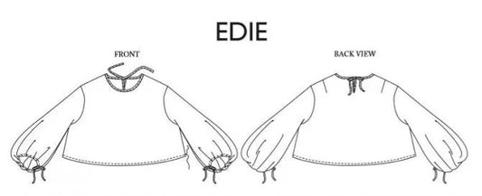 EDIE Top & Dress 18-28 - PDF PATTERN - homesewn