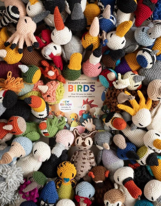 Edward's Menagerie Birds Book - Crochet - homesewn