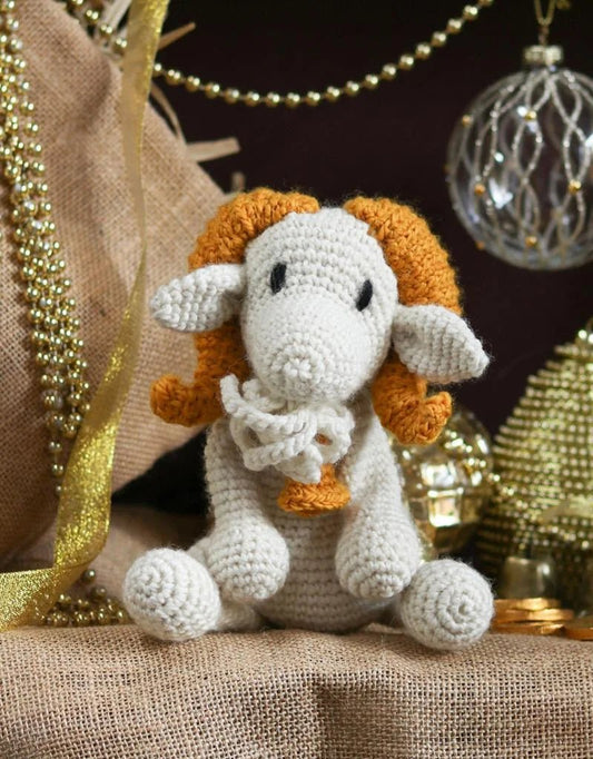 Elden the Yule Goat - homesewn