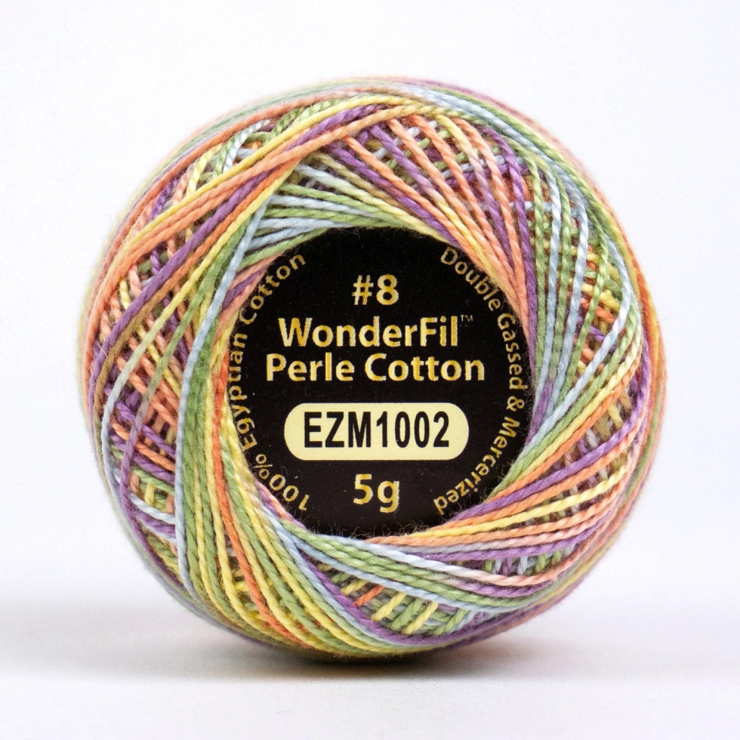 Eleganza 8wt 5 - Gram VARIAGATED Perle Cotton Ball 42yd - homesewn
