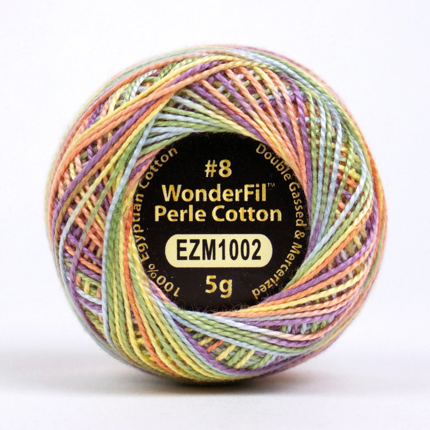 Eleganza 8wt 5 - Gram VARIAGATED Perle Cotton Ball 42yd - homesewn