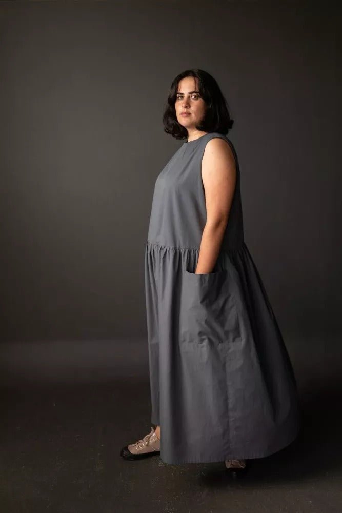 ELLIS & HATTIE Dress 18-28 - PDF PATTERN - homesewn
