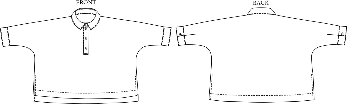 ELLSWORTH Top 18-28 - PDF PATTERN - homesewn