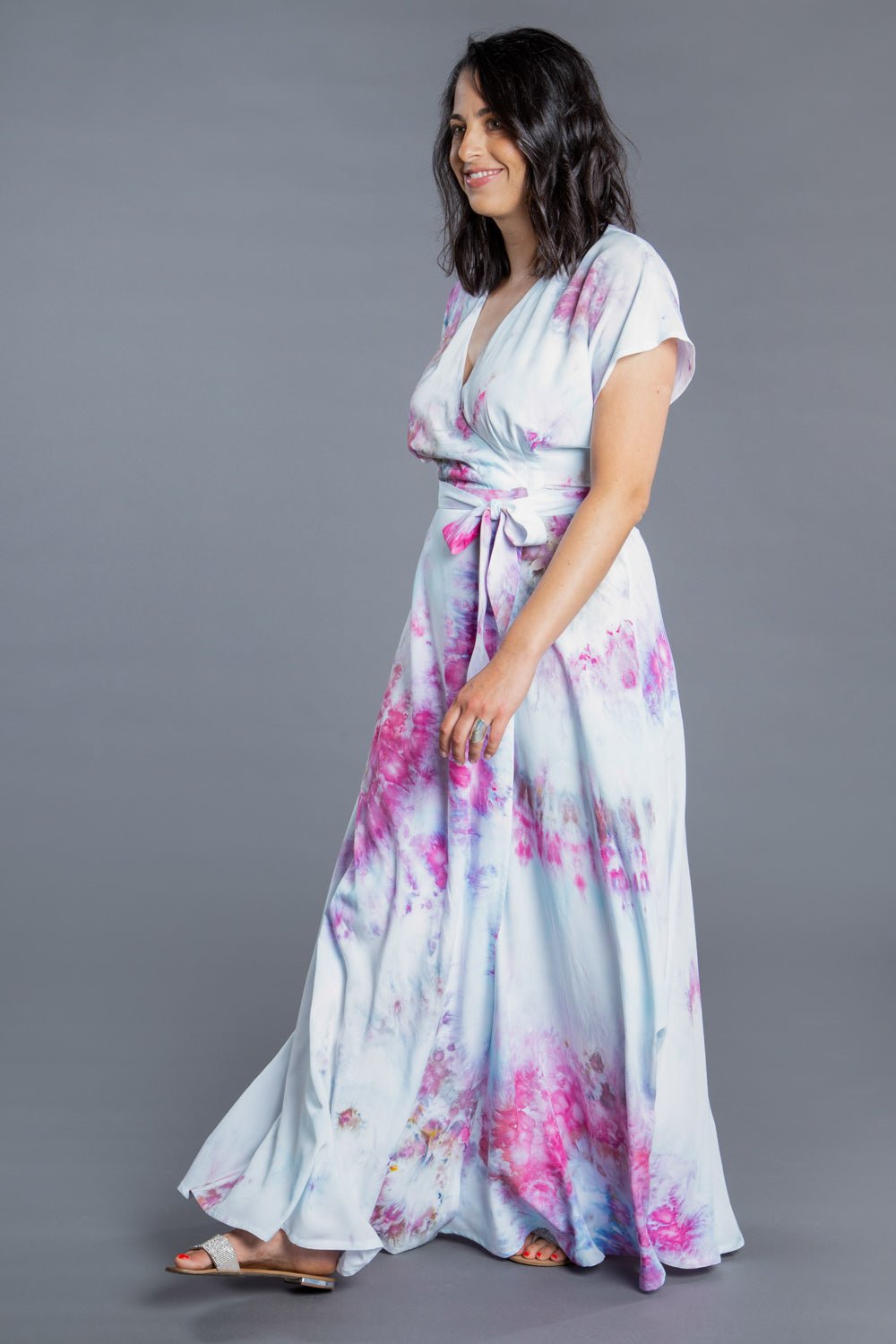 Elodie Wrap Dress Pattern - PDF DOWNLOAD - homesewn