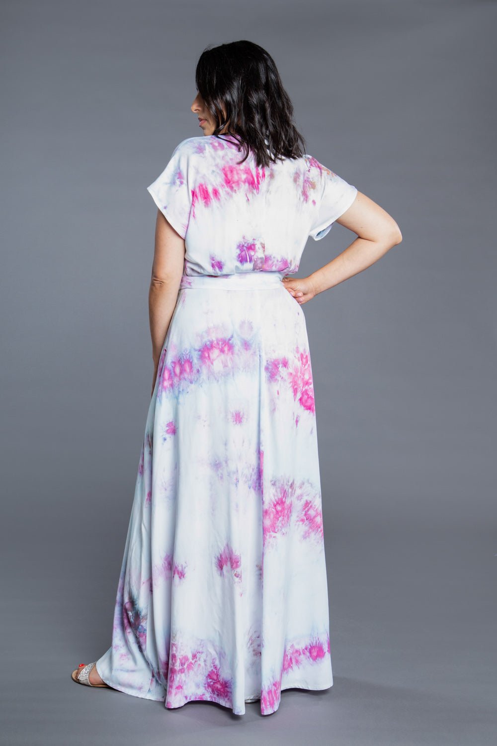 Elodie Wrap Dress Pattern - PDF DOWNLOAD - homesewn