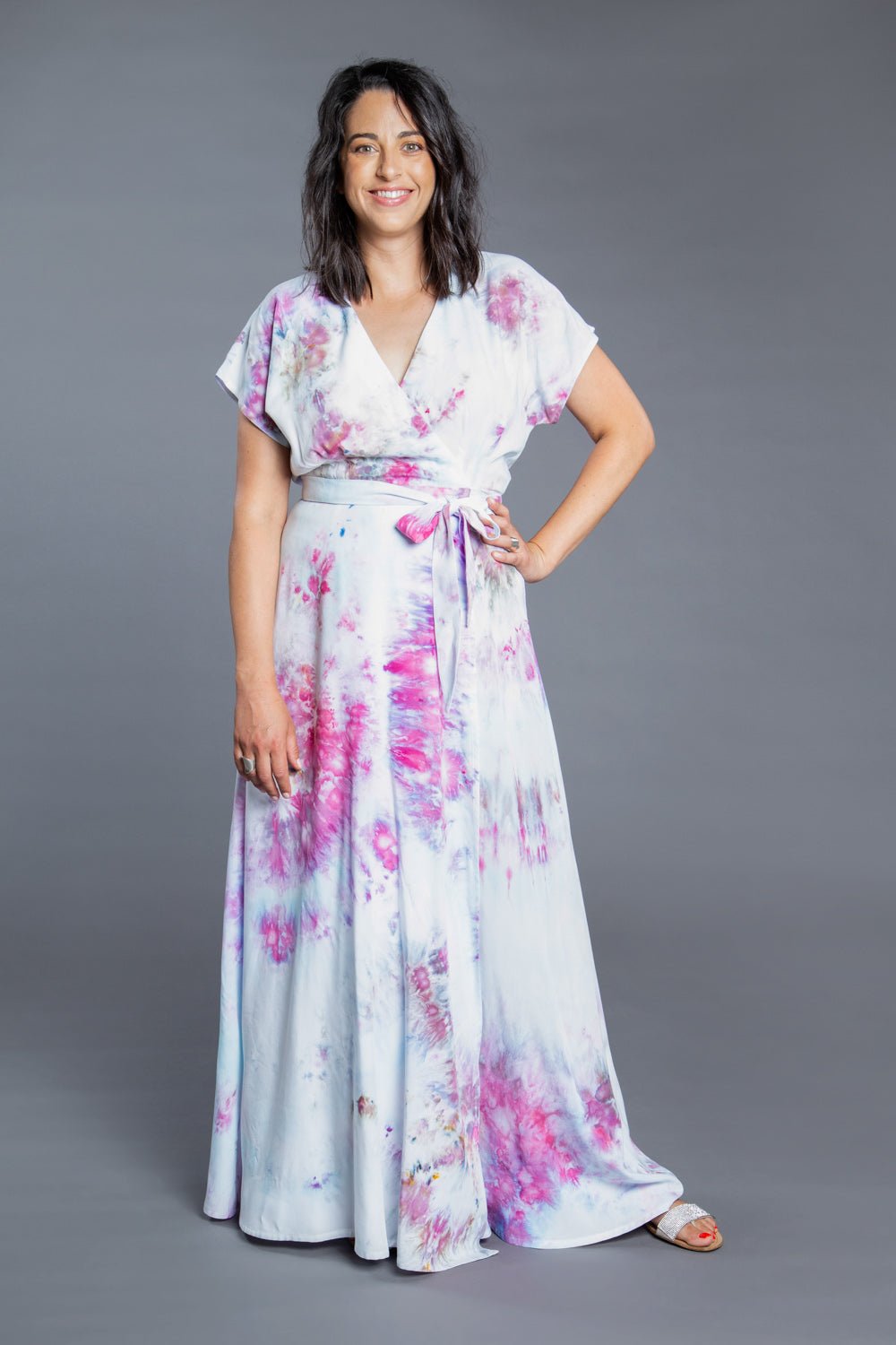 Elodie Wrap Dress Pattern - PDF DOWNLOAD - homesewn