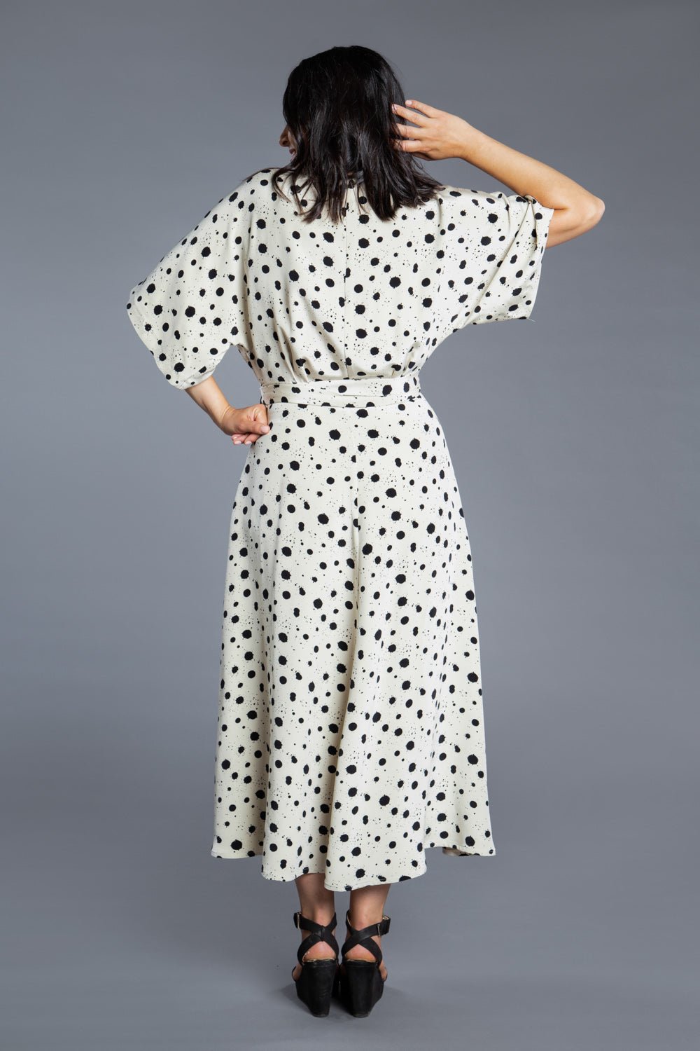 Elodie Wrap Dress Pattern - PDF DOWNLOAD - homesewn