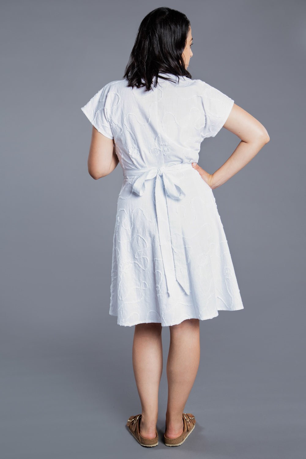 Elodie Wrap Dress Pattern - PDF DOWNLOAD - homesewn