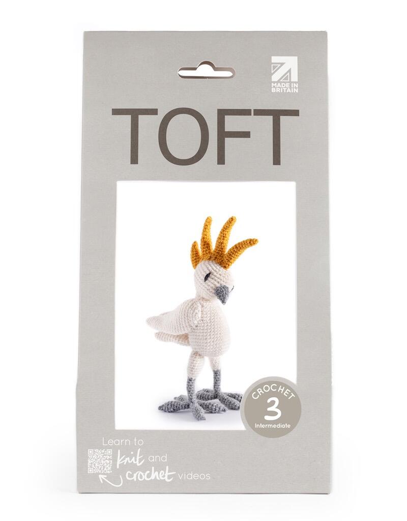 Elvis the Cockatoo Crochet Kit - homesewn